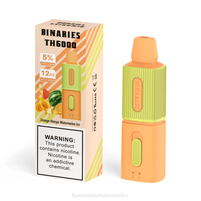 oranžový mango vodný melón ľad