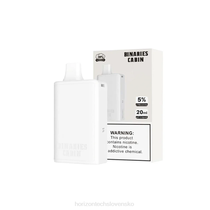 HorizonTech Binaries Cabin jednorazové 20 ml jasný 6BZV81 Horizontech Slovensko