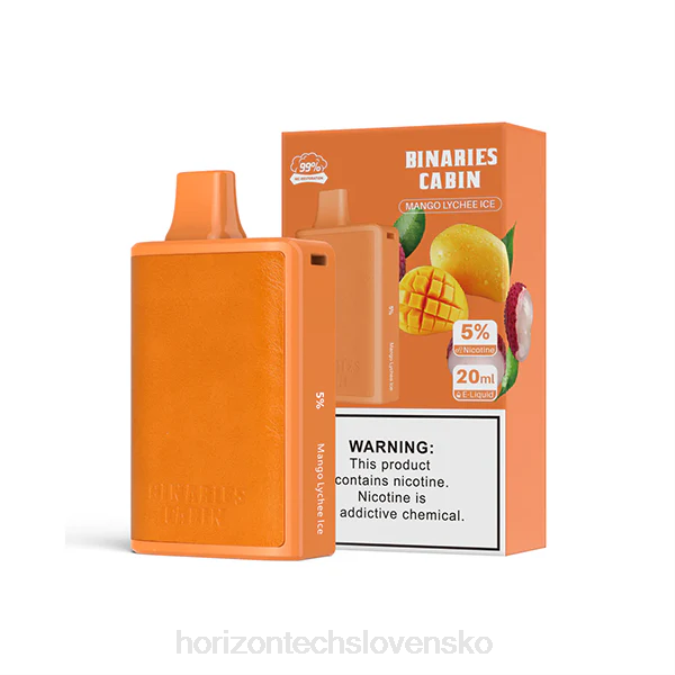 HorizonTech Binaries Cabin jednorazové 20 ml mango liči ľad 6BZV62 Horizontech Bratislava