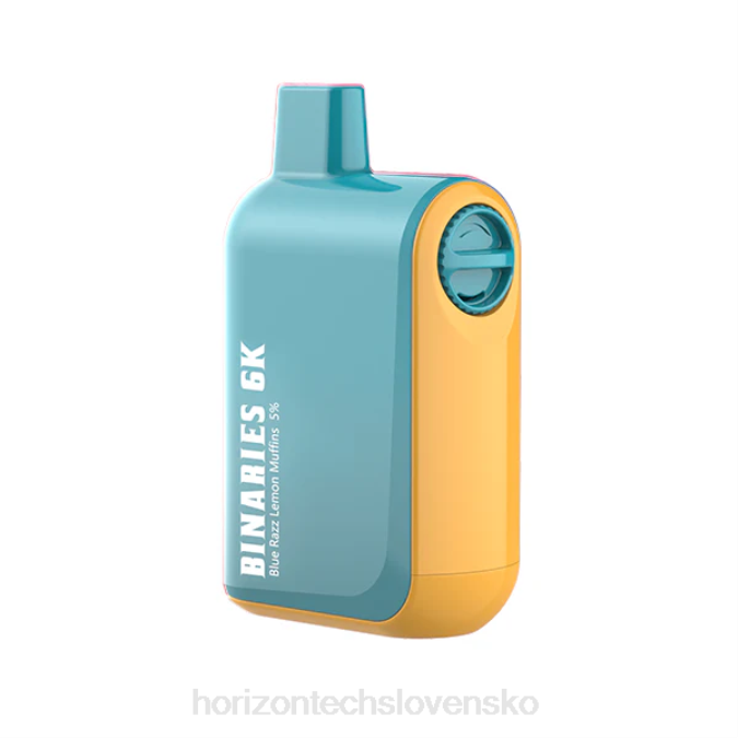 HorizonTech Binaries Cabin jednorazové 15ml modré razz citrónové muffiny 6BZV33 Horizontech Vape Slovensko