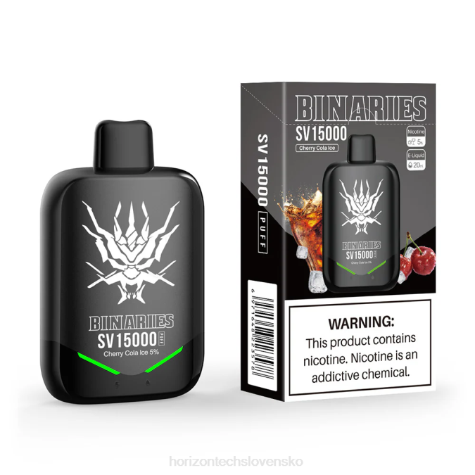 HorizonTech Binaries Cabin jednorazový sv čerešňový kolový ľad 6BZV88 Horizon Tech Vape Tank