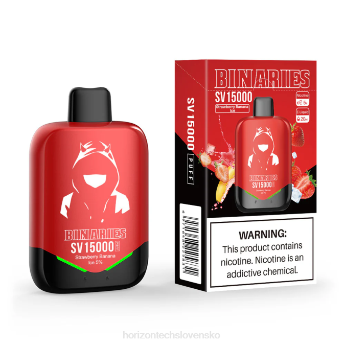 HorizonTech Binaries Cabin jednorazový sv jahodový banánový ľad 6BZV93 Horizontech Vape Slovensko