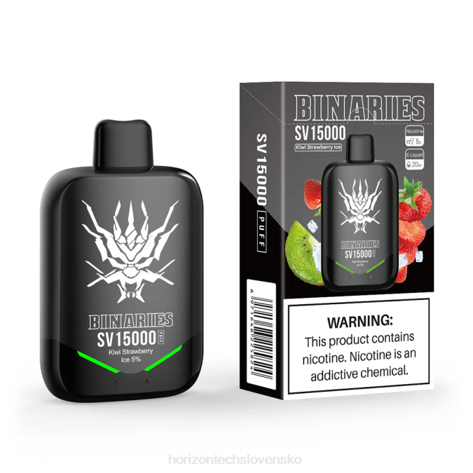 HorizonTech Binaries Cabin jednorazový sv kiwi jahodový ľad 6BZV89 Horizontech Vape Kit