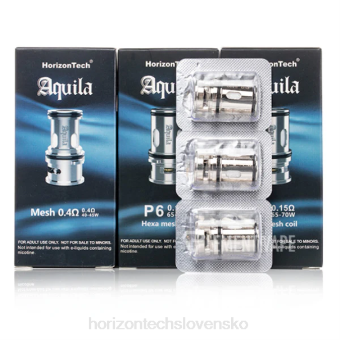 HorizonTech Aquila cievka (3 balenie) p6 – 0,15 ohm (3-balenie) 6BZV183 Horizontech Vape Slovensko