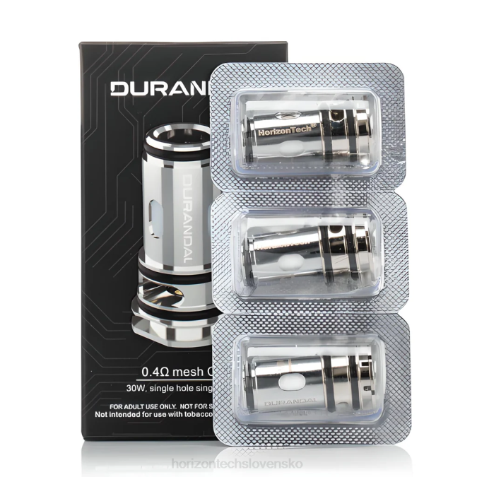 HorizonTech Durandal cievky (3-balenie) 0,4 ohm (3-balenie) 6BZV15 Horizon Tech Company