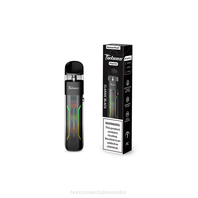 HorizonTech Talons pod systém klasická čierna 6BZV20 Horizontech Disposable Vape