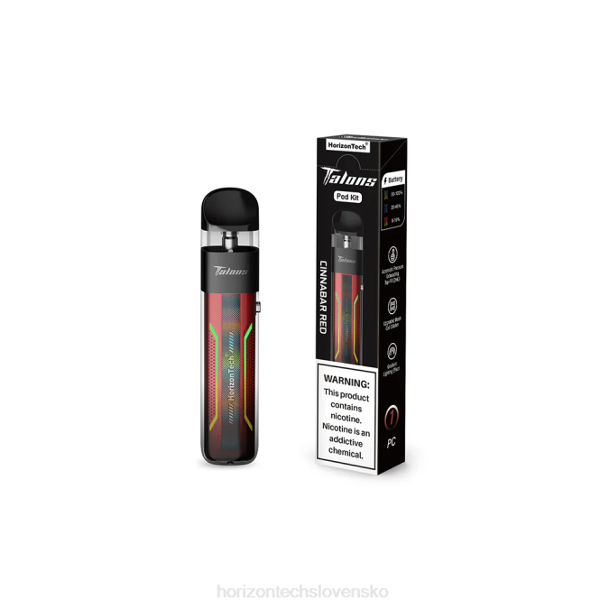 HorizonTech Talons pod systém rumelkový červený 6BZV198 Horizon Tech Vape Coils